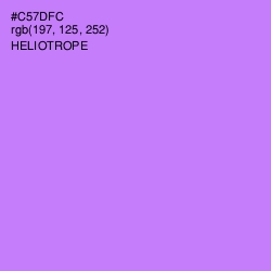 #C57DFC - Heliotrope Color Image