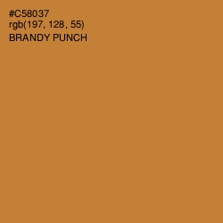 #C58037 - Brandy Punch Color Image