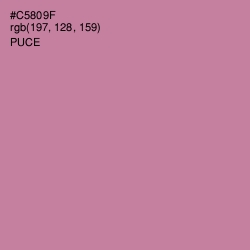 #C5809F - Puce Color Image