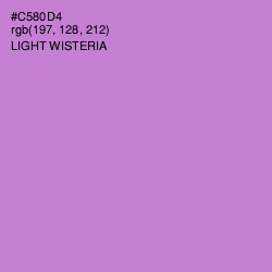 #C580D4 - Light Wisteria Color Image