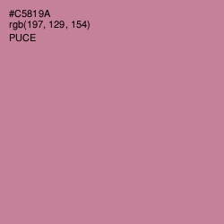 #C5819A - Puce Color Image