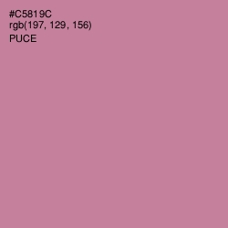 #C5819C - Puce Color Image