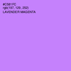 #C581FC - Lavender Magenta Color Image