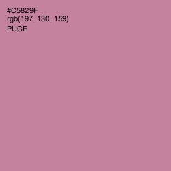 #C5829F - Puce Color Image