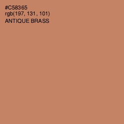 #C58365 - Antique Brass Color Image