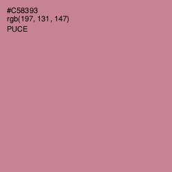 #C58393 - Puce Color Image