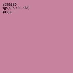 #C5839D - Puce Color Image