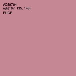 #C58794 - Puce Color Image