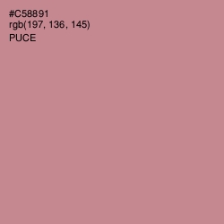 #C58891 - Puce Color Image