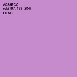 #C58BCC - Lilac Color Image