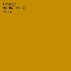 #C58D00 - Pizza Color Image
