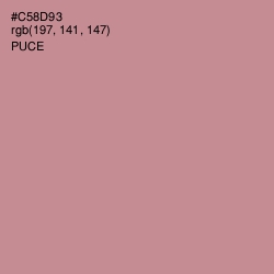 #C58D93 - Puce Color Image