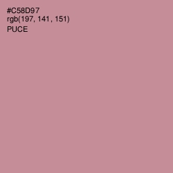 #C58D97 - Puce Color Image