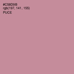 #C58D9B - Puce Color Image