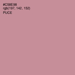 #C58E98 - Puce Color Image