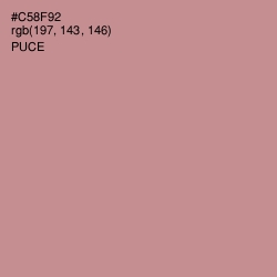 #C58F92 - Puce Color Image