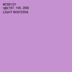 #C591D1 - Light Wisteria Color Image