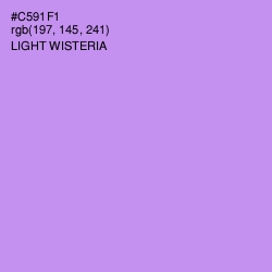 #C591F1 - Light Wisteria Color Image