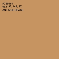 #C59461 - Antique Brass Color Image