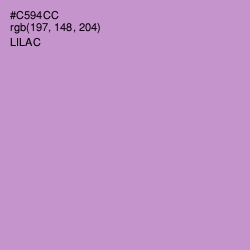 #C594CC - Lilac Color Image