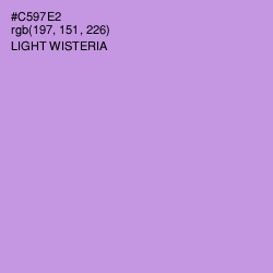 #C597E2 - Light Wisteria Color Image