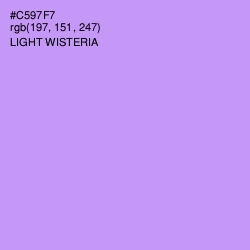 #C597F7 - Light Wisteria Color Image
