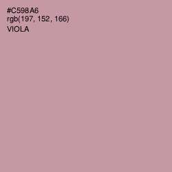 #C598A6 - Viola Color Image