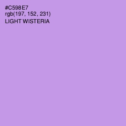 #C598E7 - Light Wisteria Color Image
