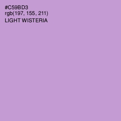 #C59BD3 - Light Wisteria Color Image