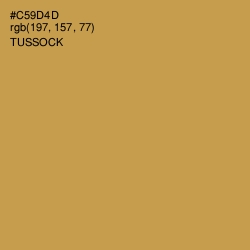 #C59D4D - Tussock Color Image