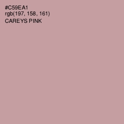 #C59EA1 - Careys Pink Color Image