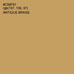 #C59F61 - Antique Brass Color Image