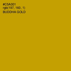 #C5A001 - Buddha Gold Color Image