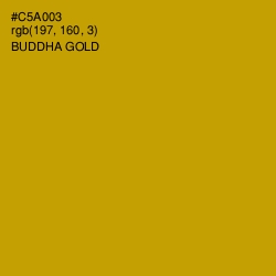 #C5A003 - Buddha Gold Color Image