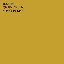 #C5A02F - Hokey Pokey Color Image