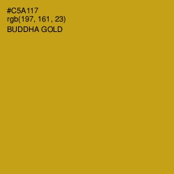 #C5A117 - Buddha Gold Color Image