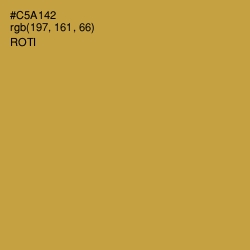 #C5A142 - Roti Color Image
