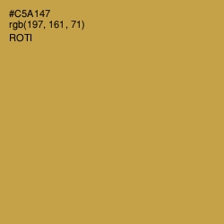 #C5A147 - Roti Color Image