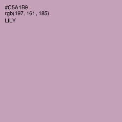 #C5A1B9 - Lily Color Image