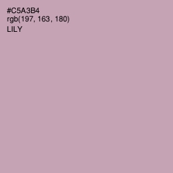 #C5A3B4 - Lily Color Image