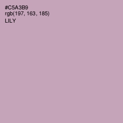 #C5A3B9 - Lily Color Image