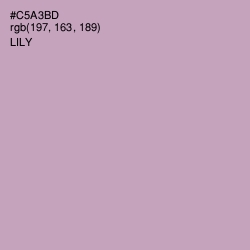 #C5A3BD - Lily Color Image