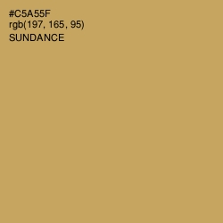 #C5A55F - Sundance Color Image