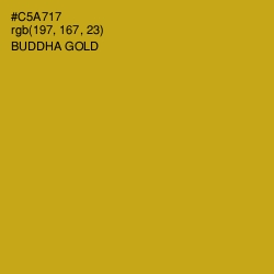 #C5A717 - Buddha Gold Color Image
