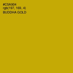 #C5A904 - Buddha Gold Color Image