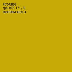 #C5AB03 - Buddha Gold Color Image