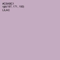 #C5ABC1 - Lilac Color Image