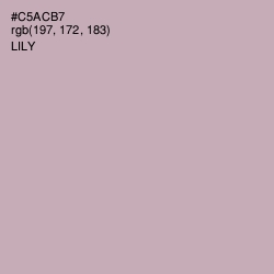 #C5ACB7 - Lily Color Image