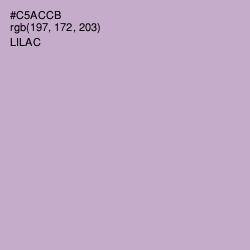 #C5ACCB - Lilac Color Image