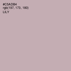 #C5ADB4 - Lily Color Image